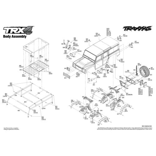 Traxxas TRX-4 Noir Defender Scale & Trail RTR avec treuil installé 82056-84