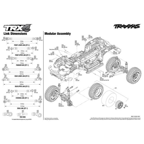 Crawler Traxxas TRX4 Ford Bronco RTR 92076-4 Bleu