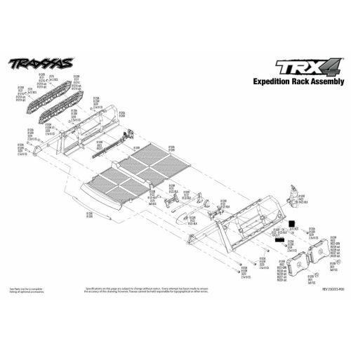 TRX4 Traxxas Sport High TrailRTR 82044-4 bleu