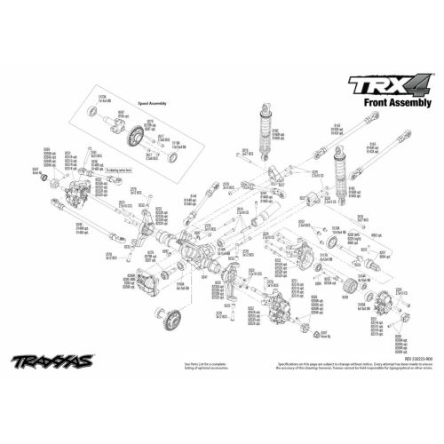 Traxxas TRX4 Sport High Trail Crawler RC RTR 82044-4 gris