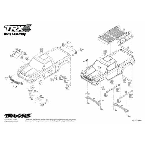 TRX4 Traxxas Sport High TrailRTR 82044-4 bleu