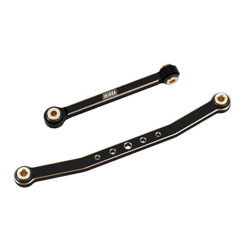Injora Black Brass Steering Links for FMS FCX24 FCX18