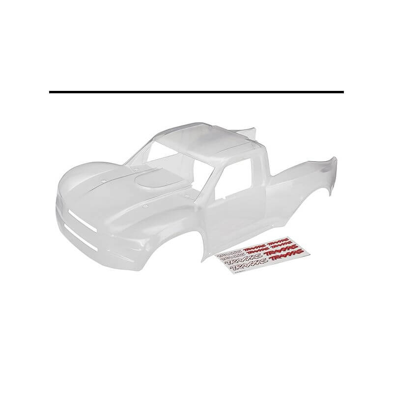 TRAXXAS carrosserie transparente desert racer + autocollants TRX8511