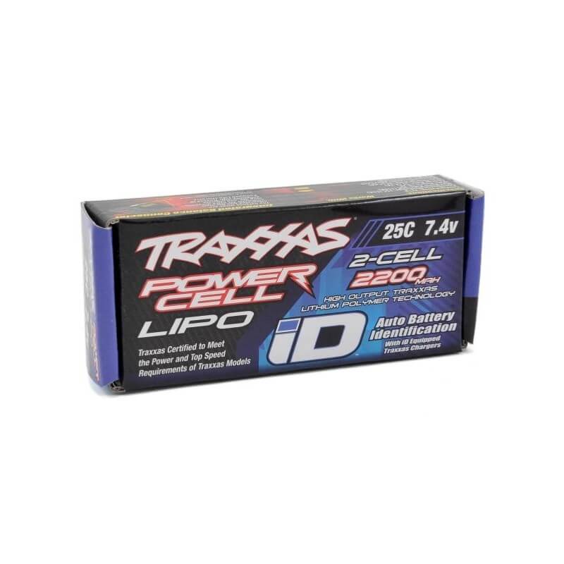 Accu Lipo ID 7,4V 2200 mAh 25C Traxxas TRX 2820X