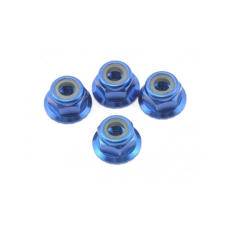 Ecrous nylstop épaules 4mm (x4) - Traxxas TRX 1747R