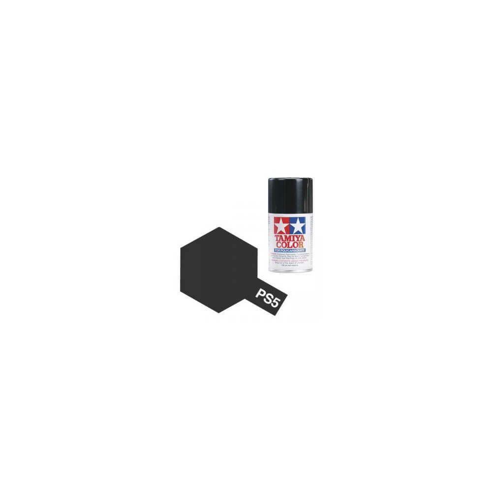 Peinture Lexan PS05 Noir - Tamiya 86005