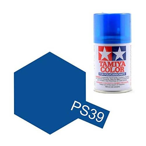 Tamiya peinture PS39 bleu clair translucide 86039