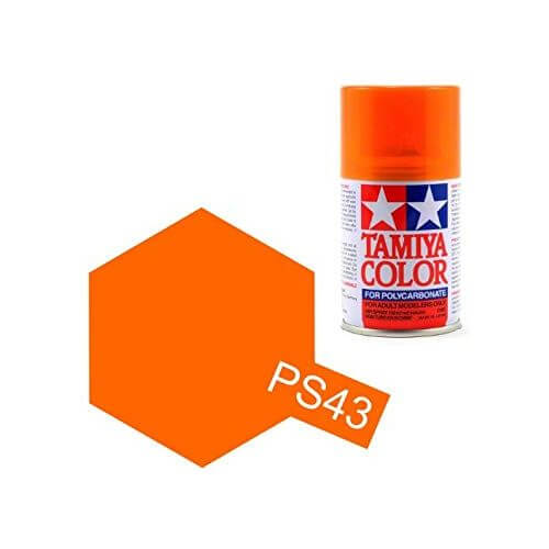 Tamiya peinture PS43 orange translucide 86043