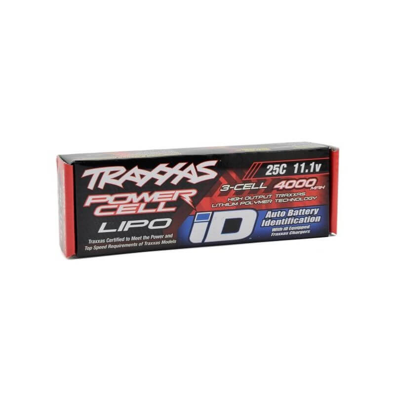 Accu Lipo ID 11,1V 4000mAh 25C - Traxxas 1/10 TRX 2849X