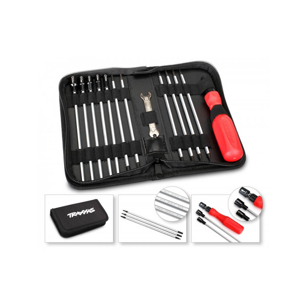 Traxxas 3415 Trousse d'outils 12 pièces Traxxas