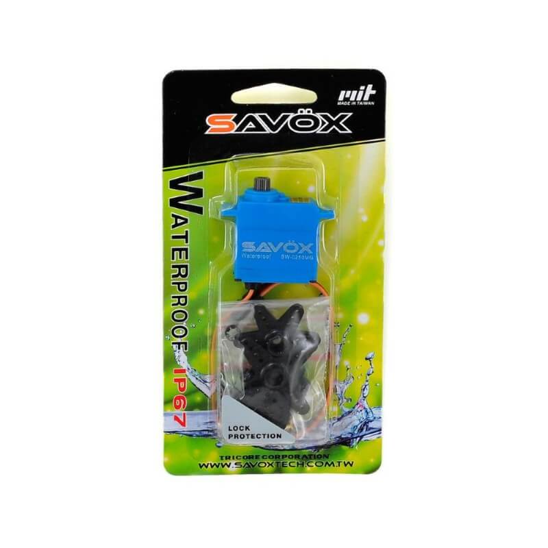 Savox Mini Servo Waterproof SW-0250MG 5kg 0.11s Métal