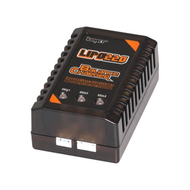 Chargeur LiPo 2S-3S 220V Konect KN-LIPO220