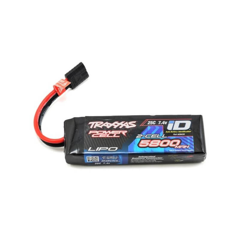 Batterie Lipo 7,4V 5800 mAh 25C Traxxas ID 2843X