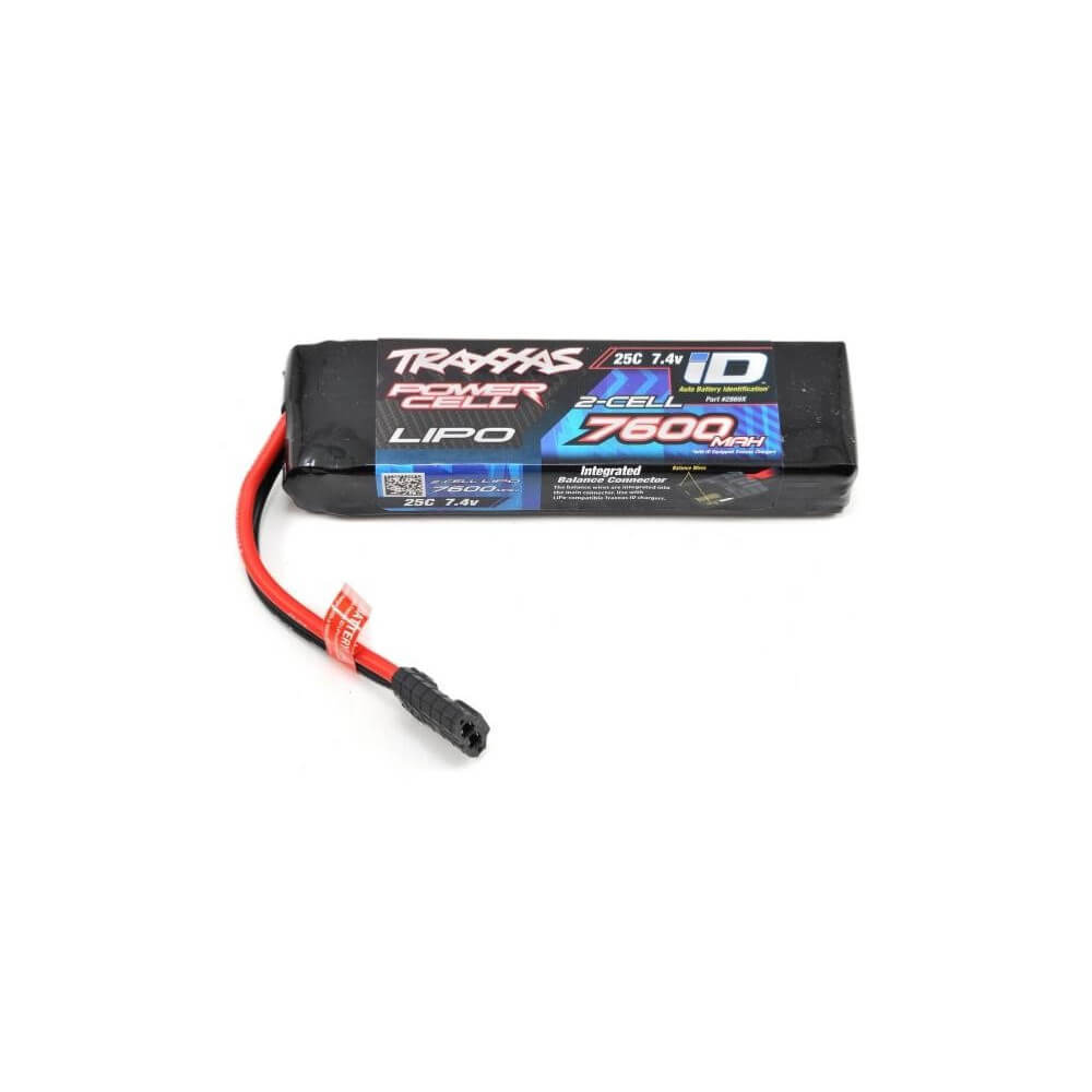 Batterie Lipo 7,4V 7600mAh 25C Traxxas ID 2869X