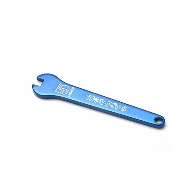 Cle plate 5mm alu anodisee bleu - Traxxas 5477