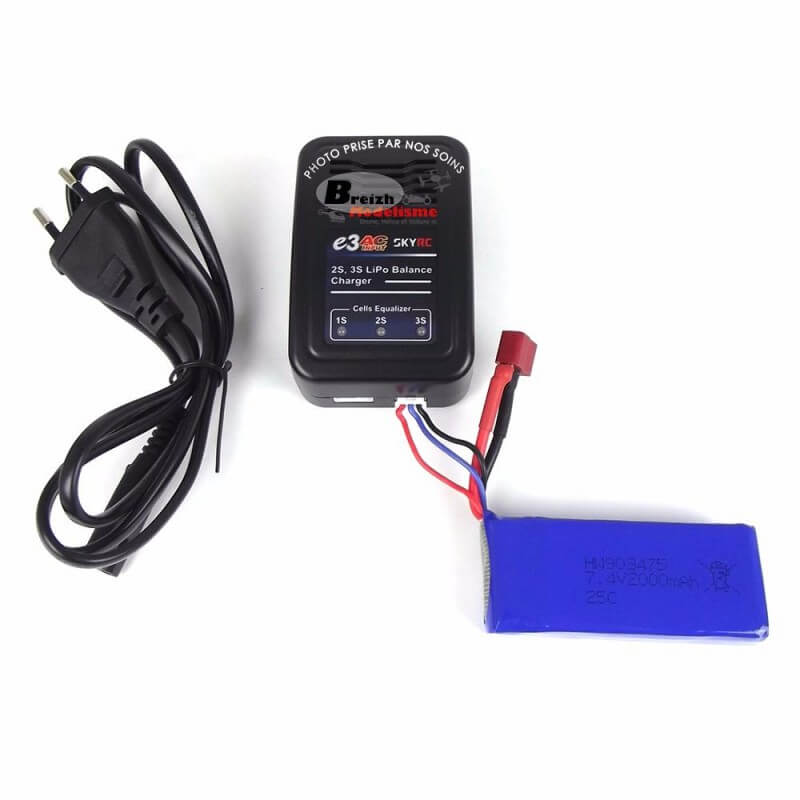 Chargeur pour Accus Lipo 2-3S AC 220V