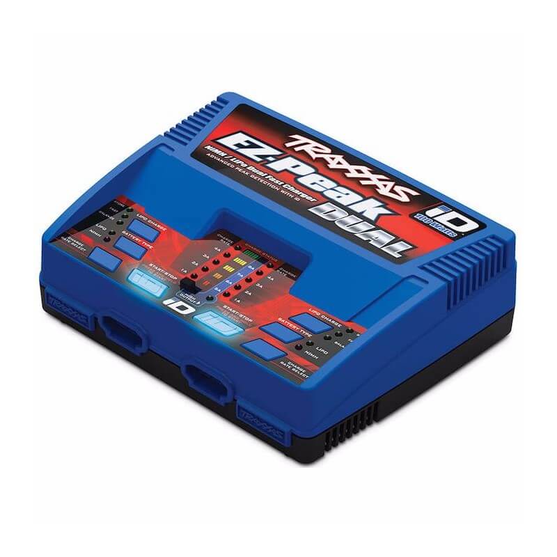 Traxxas 2990G - Chargeur 100W 2972G + 2X Lipo 11.1V 5000mAh 2872X