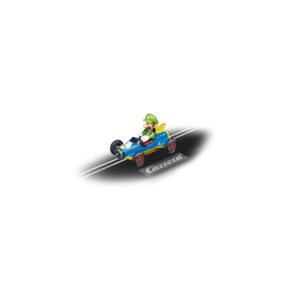 Carrera Voiture télécommandée : Luigi - Mario Kart Mini RC pas cher 