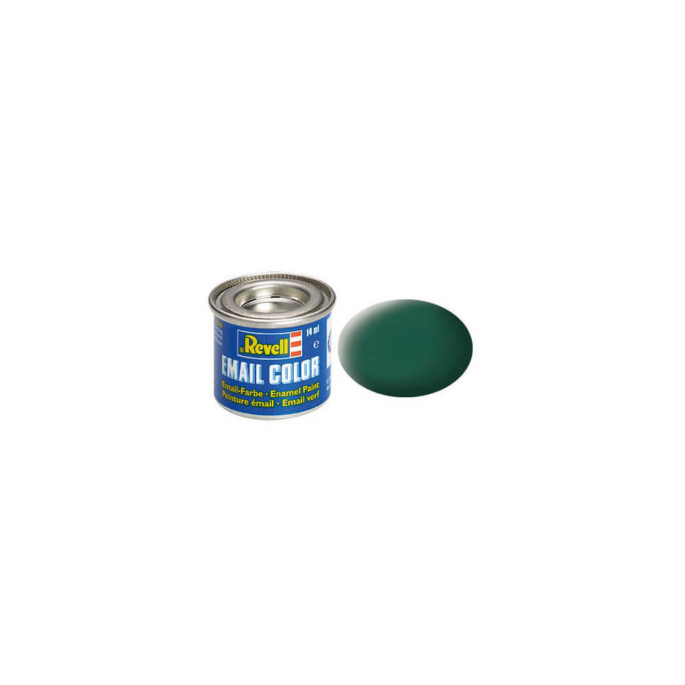 Peinture Vert mat - Revell 32148 - RAL 6028 (N°48)