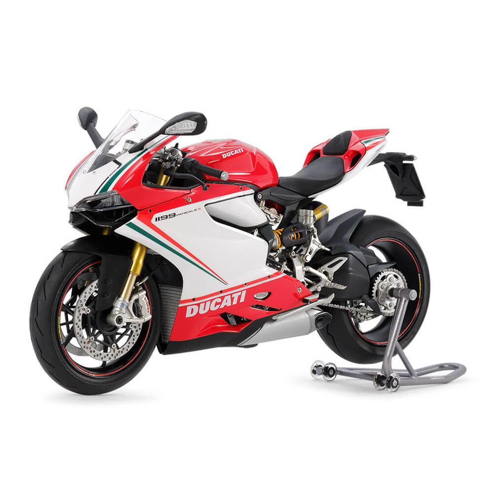 Maquette moto Ducati 1199 Panigale Tricolore - Tamiya 14132 - 1/12