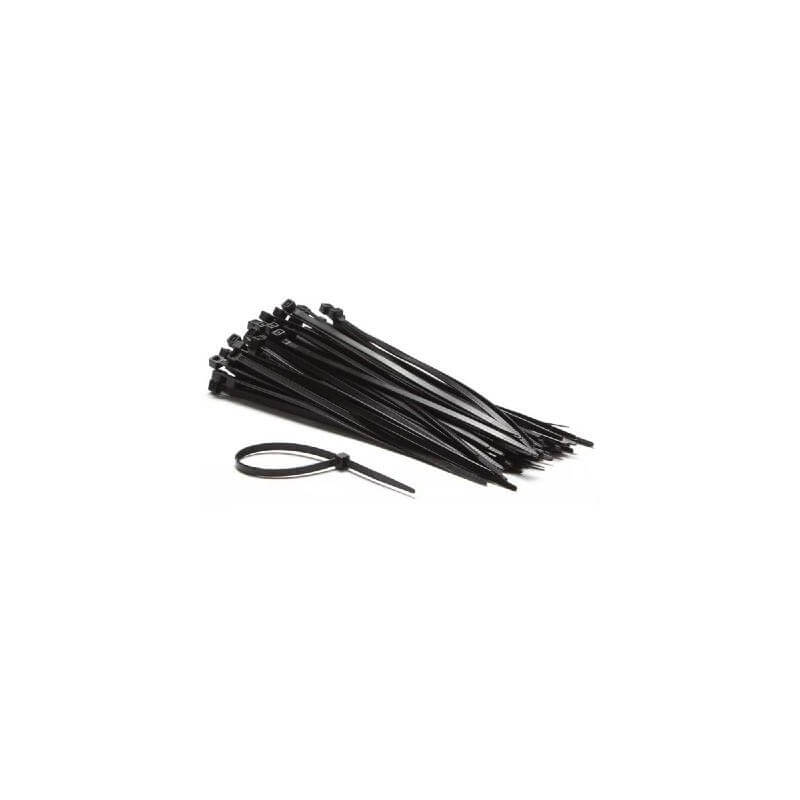 Colliers nylon noir 2,5x100mm (20 pcs)