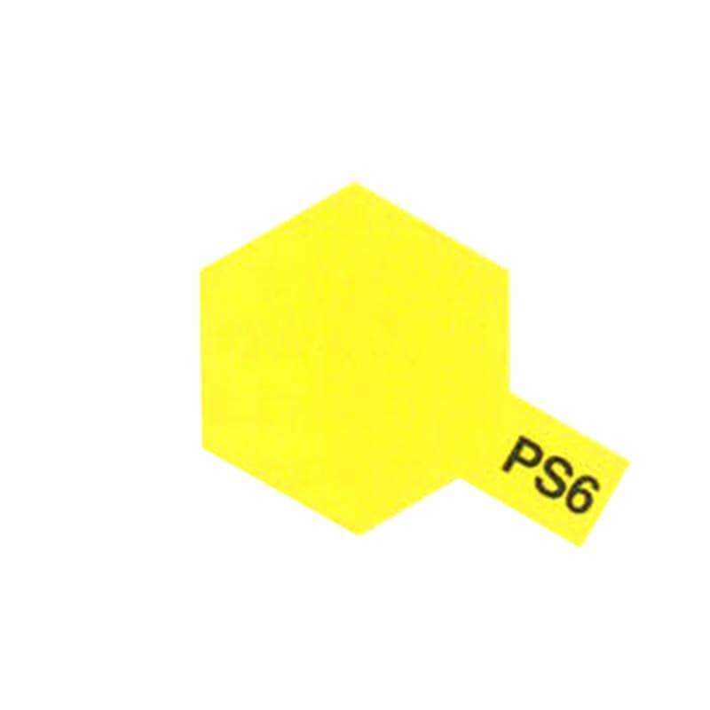 Peinture Lexan PS6 Jaune Tamiya 86006