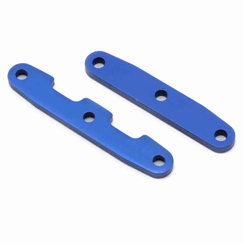 Supports alu de tirants anodisés bleu AV et ARR x2 Traxxas 6823