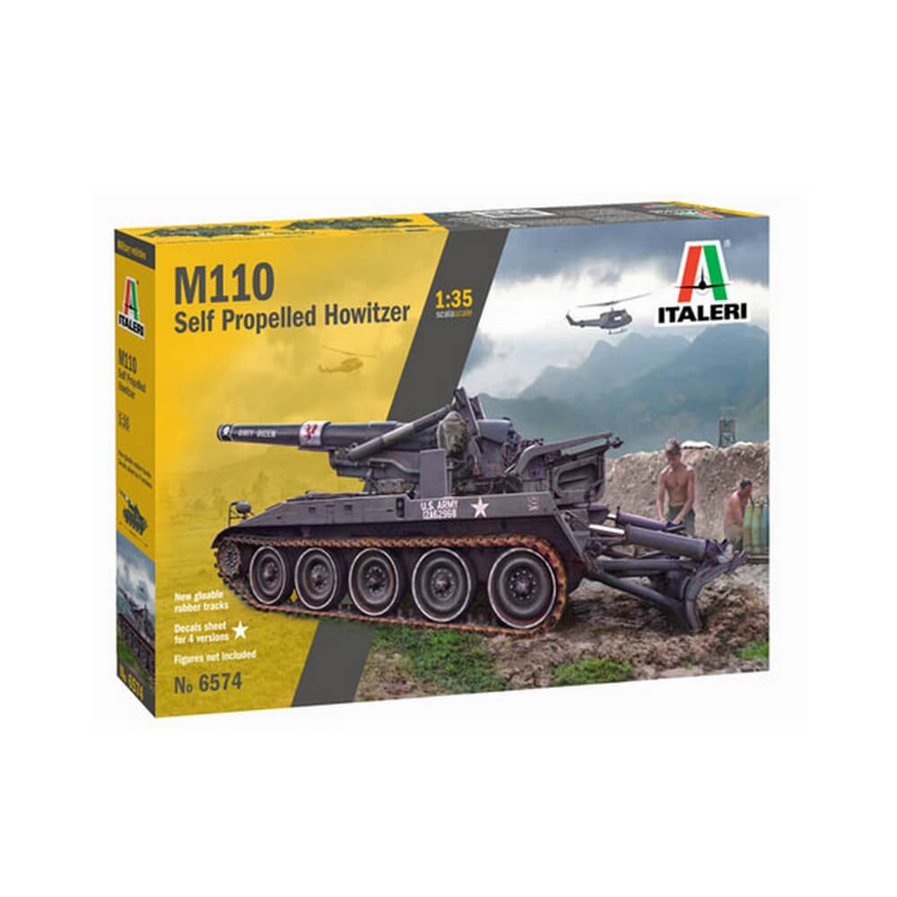 Italeri Maquette Militaire Obusier Automoteur M110 6574-1//35