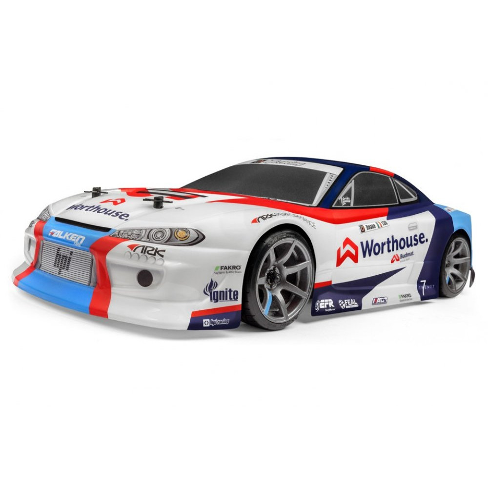HPI Voiture RC Drift 1/10 RS4 Sport 3 Worthouse James Deane Nissan S15 -  120097