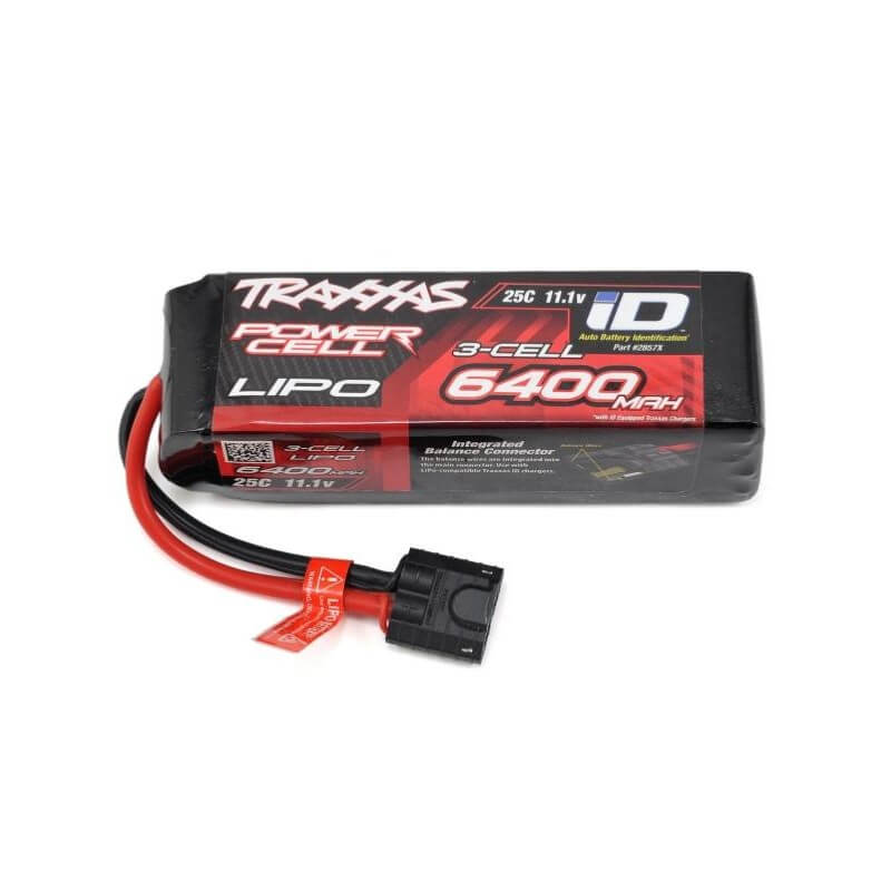 Accu Lipo ID 11,1V 3S 6400mAh 25C- Traxxas 1/10 TRX2857X