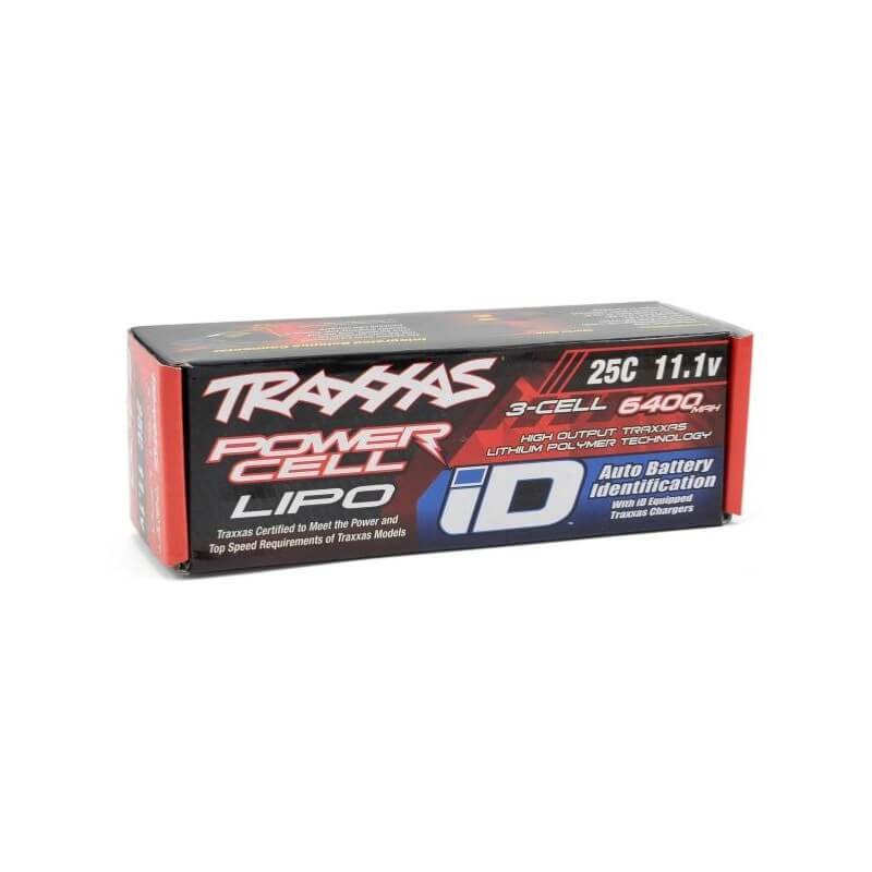 Accu Lipo ID 11,1V 3S 6400mAh 25C- Traxxas 1/10 TRX2857X