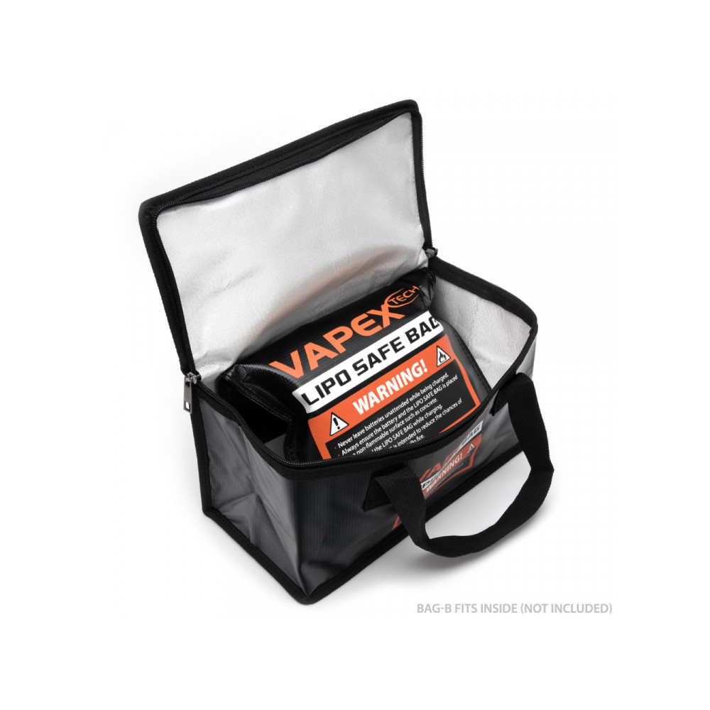 Sac de charge pour Batterie Lipo - 260x130x150mm - Safe lipo bag